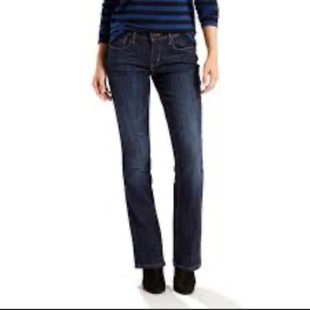 Levi’s 515 Bootcut Jeans Size 14 Denim Minimalist Casual Wardrobe Staple
